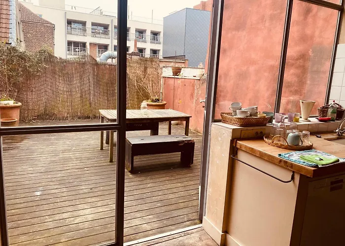 Spacious Duplex With Terrace In The Middle Of The Center *